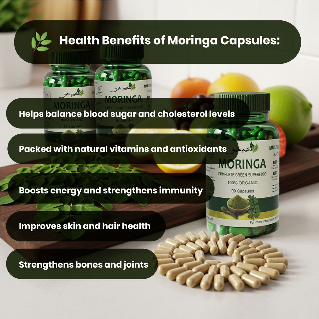 Pack Of 3 - MORINGA CAPSULES