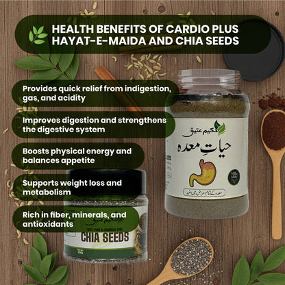 Hayat e Maidha + Chia Seeds