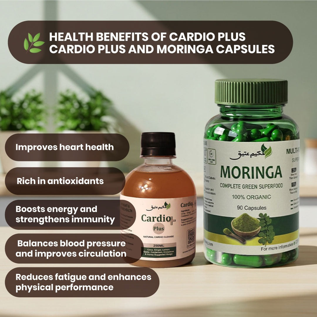 Cardio Plus + Moringa Capsules