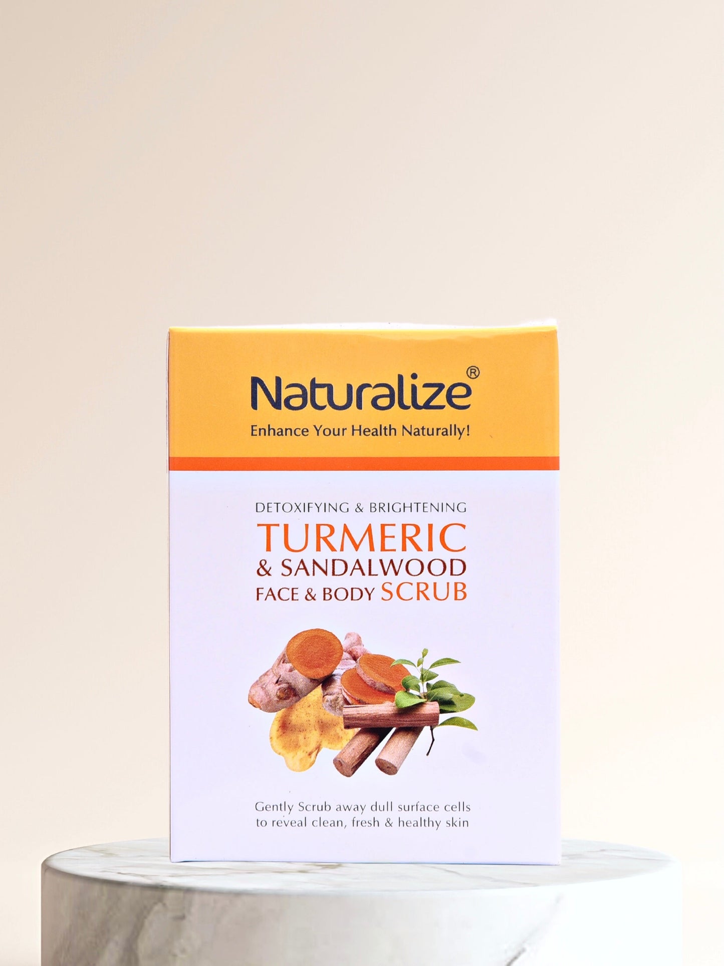 TURMERIC & SANDALWOOD SCRUB